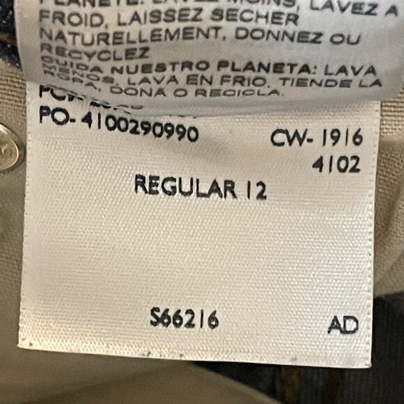 Levi's Signature Slim Straight Jeans Boys Regular 12 Blue Jean Denim with Stretc - Picture 7 of 8